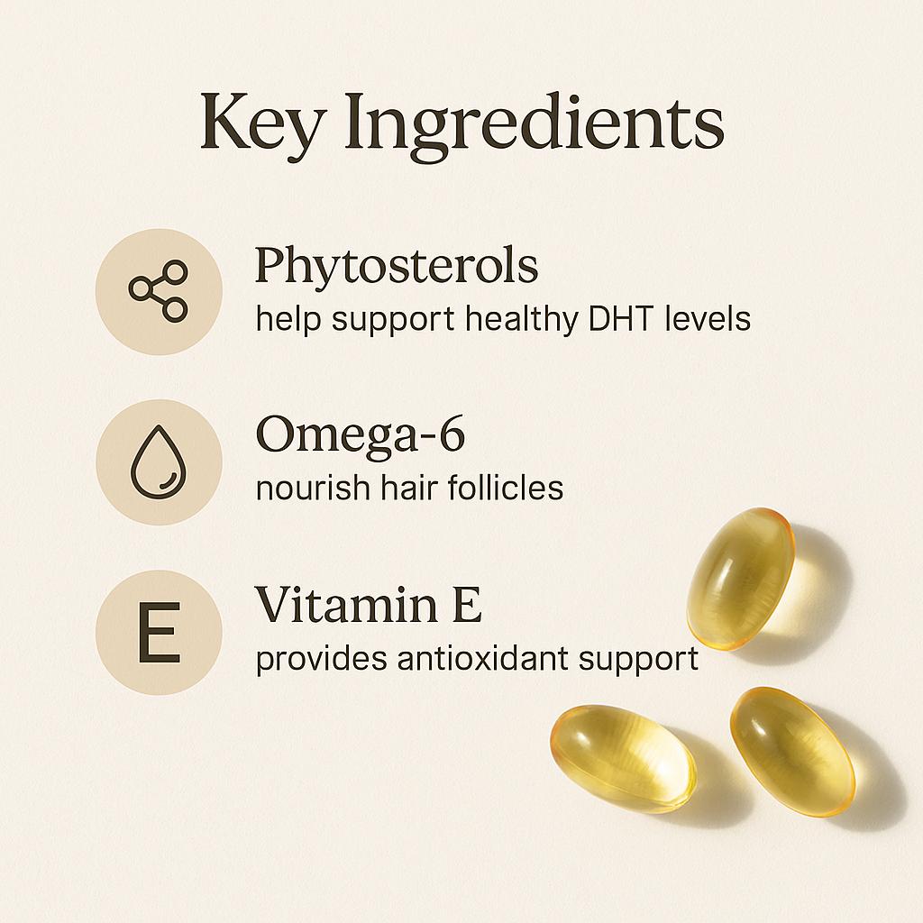 Pumpkin Seed Oil Capsules — 180 Softgels