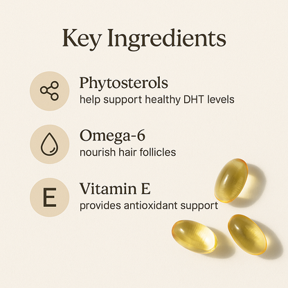 Pumpkin Seed Oil Capsules — 180 Softgels