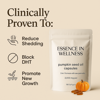 Pumpkin Seed Oil Capsules — 180 Softgels
